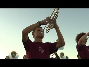Cy-Fair Band works as team with blind band member