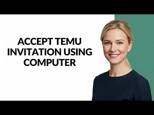 ACCEPT TEMU INVITATION USING COMPUTER - Julia'sTutorials