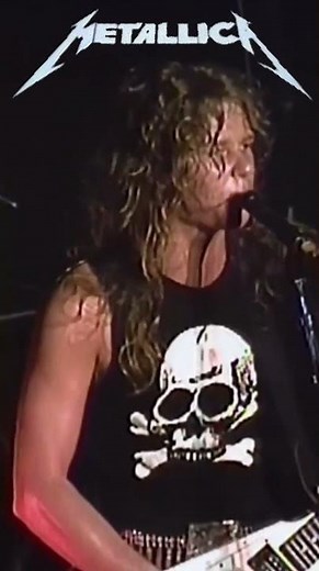"Young Metallica's EPIC 'Seek and Destroy' Live in the 80s—Unmatched Energy! #Metallica #Live"