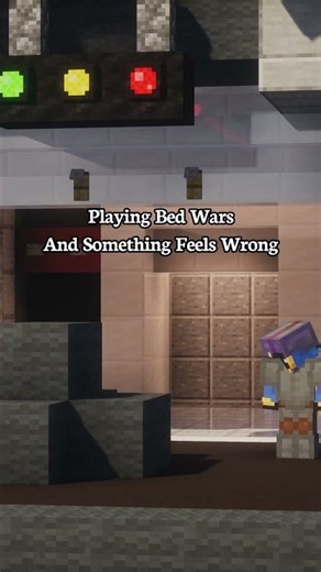 This Bed Wars match feels a bit off... #hypixel #hypixelbedwars #mecchachameleon