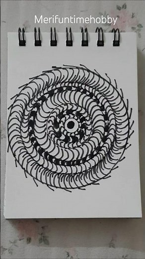 Effortlessly Made Drawing for Relaxation | Easy & Calming Art for Mindfulness 🖋️✨