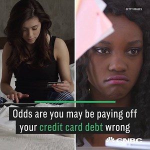 74K views · 67 reactions | There's a good chance you're paying off your credit card debt wrong — here’s the best way. | CNBC Make It | Facebook