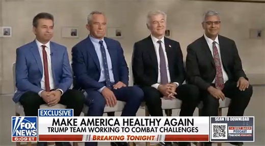 Bret Baier interviews RFK Jr, Dr Marty Makary, Dr Jay Bhattacharya & Dr Mehmet Oz