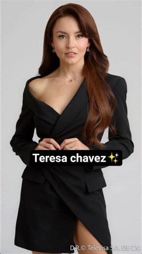 Teresa Chávez ✨A timeless beauty whose ambition and unforgettable story captivated millions. 💖
