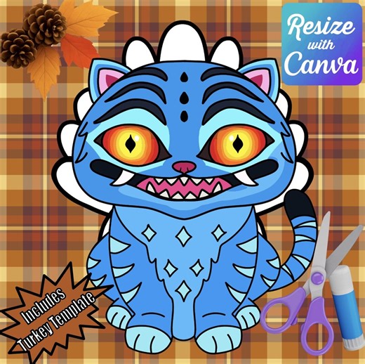 Disguise a Turkey- Kpop Tiger Disguise- Resizable! - Etsy