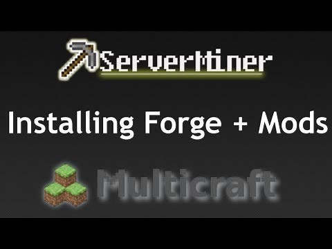 How to install Forge and Forge mods on your server