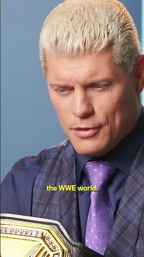 Cody Rhodes Breaks Down The WWE Championship Belt