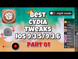Best Cydia Tweaks | iOS 9.3.5/9.3.6 | PART 01 | 2022