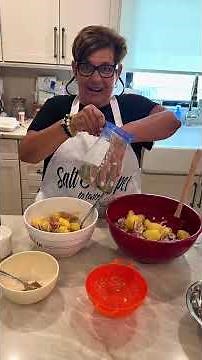 No Mayo potato salad!