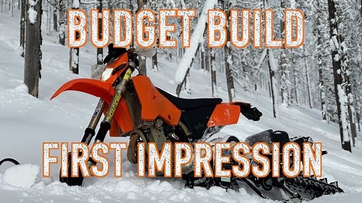 Timbersled Budget Build: First Ride Through the Trees