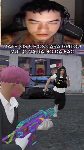 olha a reação dos meus amigos depois desse 5k INSANO #gtarp #gta #fivem #csgo
