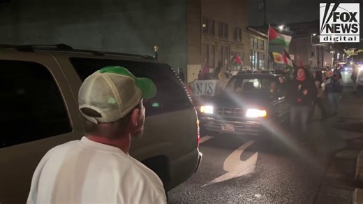 SQUARING OFF IN PORTLAND: Fed-up residents confront protesters on streets of troubled city