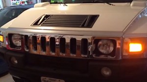 Sequential Amber LED Turn Signal Lights Compatible With Hummer H2 2003-2009
