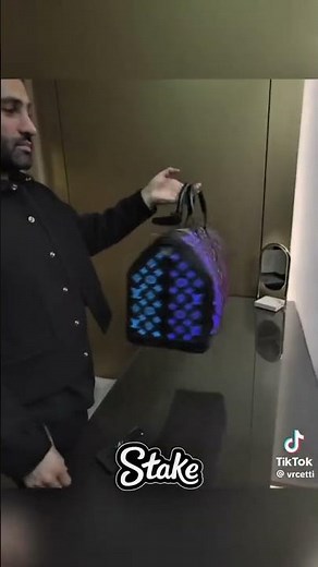 DDG light up Louis Vuitton bag