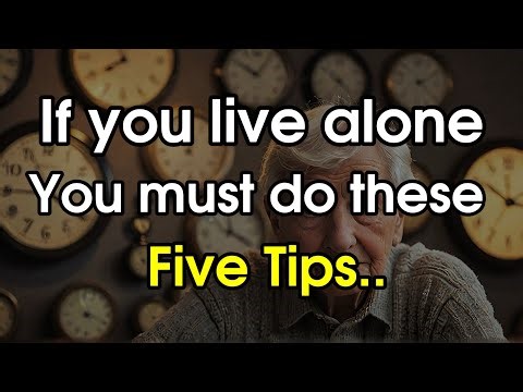 Living Alone But Strong | 5 Tips Every Senior Must Know | ElderGlow TV