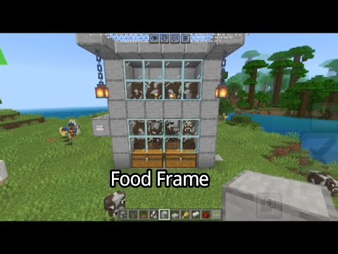 Easy food Frome in Minecraft#minecraft #frame