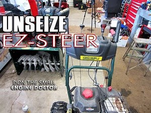 HOW-TO Unseize The EZ-STEER On A Snowblower