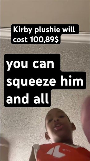 Get the Kirby plushie now! Www.kirbyplushie.com