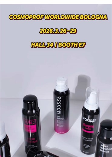 Different sprays. One expertise. 💨✨‬ 📍 COSMOPROF WORLDWIDE BOLOGNA 🗓 Mar 26–29, 2026 🏛 Hall 34 | Booth E7 See you in Italy~ #latop #spray #cosmoprof #odm #oem