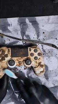 fixing a rusty ps4 controller 🎮