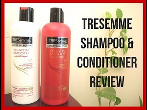 TRESemme Keratin smooth shampoo & Conditioner Review