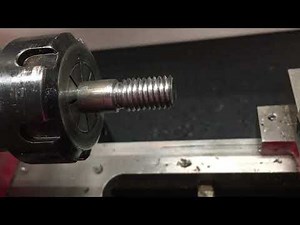 Cutting Threads on the 7X10 HARBOR FREIGHT MINI LATHE