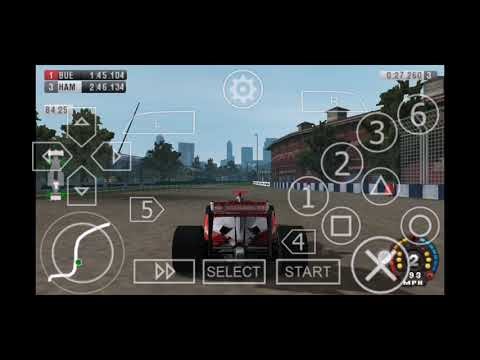 F1 2009 PSP EMULATOR Gameplay