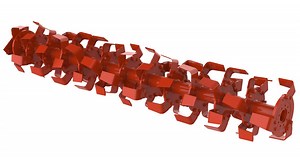 EL 162 BIOMULCH with new 95-degree curved blades: forget the smearing phenomena and ensure shallow work over the whole surface 🤩👌 | KUHN