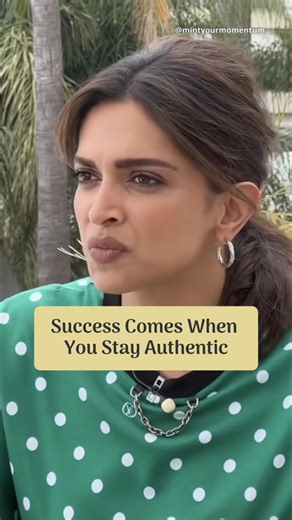 Success Comes When You Stay Authentic ❤️ | Deepika Padukone