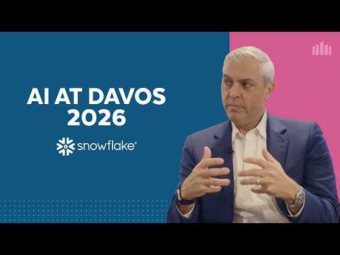 Snowflake At Davos: AI As A Competitive Advantage