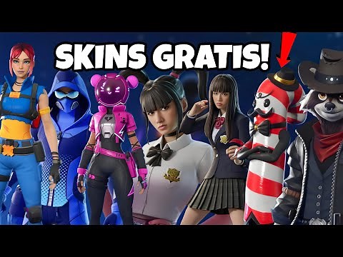 Claim all 7 FREE skins in Fortnite: Quick guide to get them 🔥