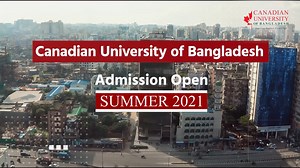 The Canadian University of Bangladesh is pleased to inform you that admission is open for the Summer 2021 trimester. World-class faculties, state-of-the-art facilities, and a pristine learning environment will ensure that you get the highest quality of education available to prepare you for a long and prosperous career. Enrol now! #Admission_helpline: 8801707070280, 8801707070281, 8801707070282, 8801707070283 #Admission_Website: http://home.cub.edu.bd/cub/admission.php Email: admissions@cub.edu.