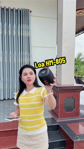 HM-805 kết nối Bluetooth nhanh, pin dùng ổn, mở nhạc là có vibe ngay 🔊 giá có thể thay đổi tùy theo thời điểm khuyến mãi trên Tiktok shop #loaHM805 #loamini #reviewthucte #amthanh #tienich