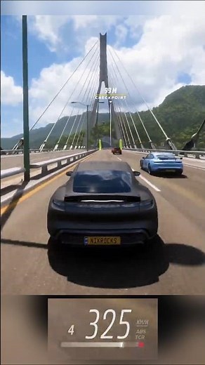 PORSCHE TAYCAN TURBO S VS EVERY EV ⚡ #forzahorizon5 #shorts