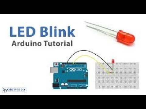 HOW TO BLINK LED USING ARDUINO #arduino #arduinoproject #robotics #electronic