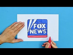 How to draw Fox News Logo
