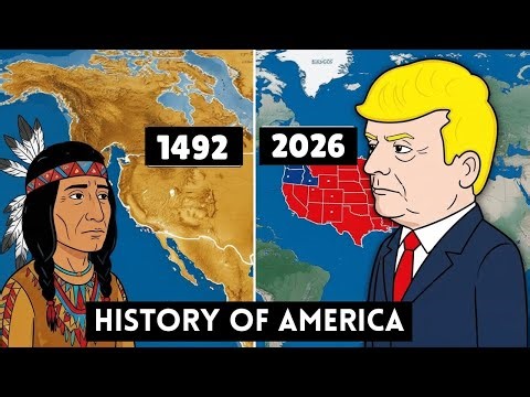 The Entire History OF the United States Of America | 423 Years of American History