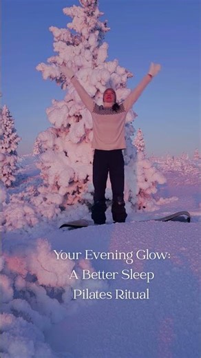Evening Pilates for Better Sleep | Calm Your Nervous System #backfriendly #pilates #nervoussystem