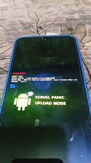kernel panic upload mode #android #rip