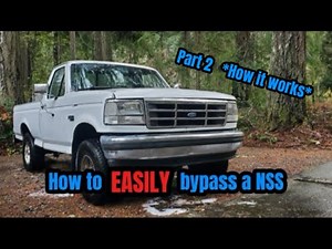How to by pass the Neutral safety switch (the explanation of how/ why it works) ‪@bobbyd6680‬