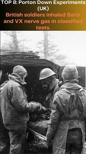 Top 10 Most Controversial Military Experiments on Humans #top10 #top #top1