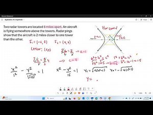 Applications of a Hyperbola - Radar Tracking