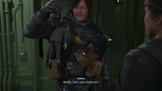 "Really, Sam, your buttocks?" I 💙 Dollman. | PlayStation UK