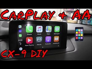 Mazda CX-9 AA/CarPlay USB Hub Install. DIY CarPlay!