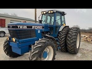 Ford Tw25 tractor separation pt1.