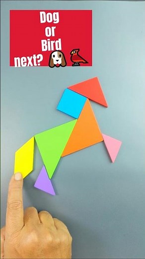 👉 Can 7 Pieces Make a Horse? 🐎 | Tangram Puzzle.