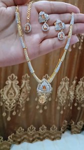 42K views · 698 reactions | American diamond necklace | NA Jewelry | Facebook