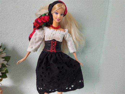 Folk Outfit for Dolls About 12 Inches - Etsy