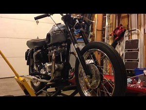 1956 Triumph T110 Tiger Pre Unit - front forks - Part 1 of 2