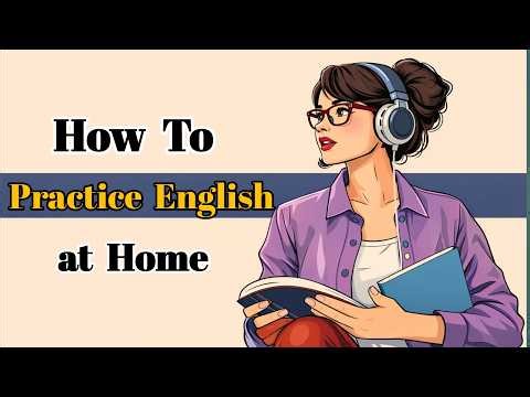 How to Practice English at Home | Speak English Fluently Fast (Daily Routine)